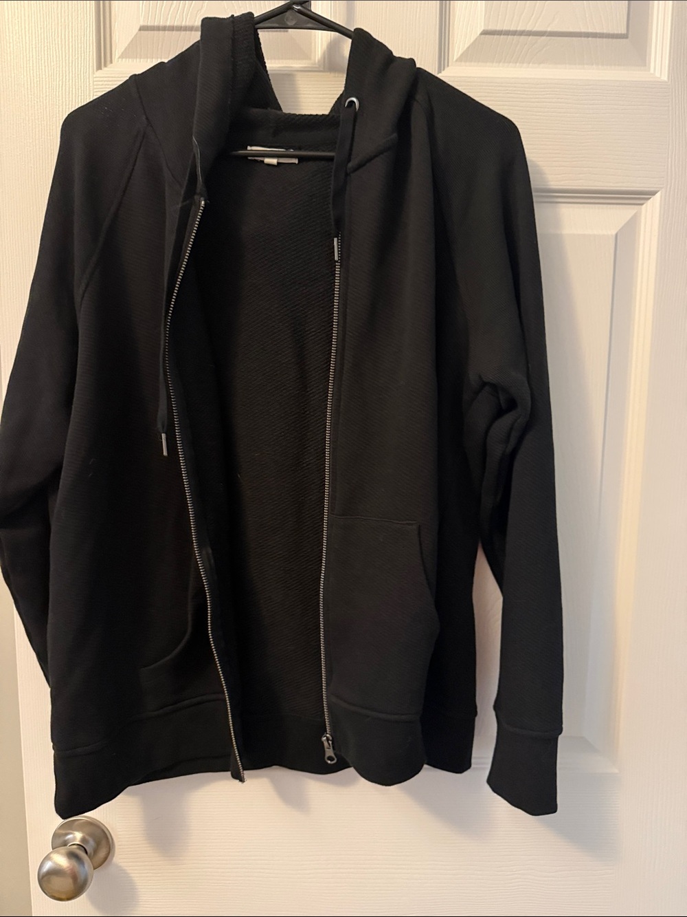 Maurices Black Full-Zip Hooded Jacket